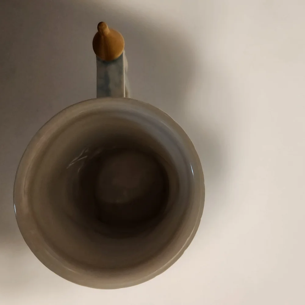 Disney Ariel Castle Mug - Blue and Gold - Picture 3 of 5